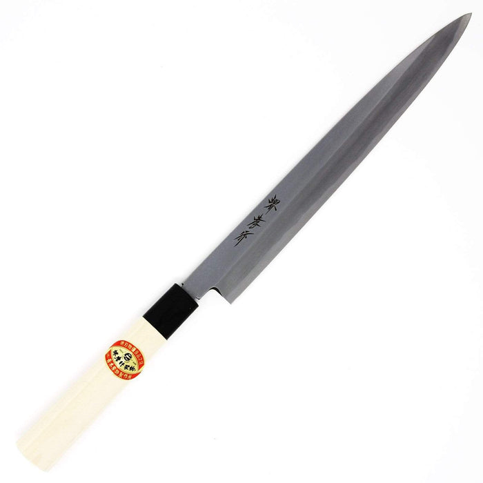 Sakai Takayuki Kasumitogi Shirogami Carbon Steel Yanagiba Knife Yanagiba 210mm (06002)