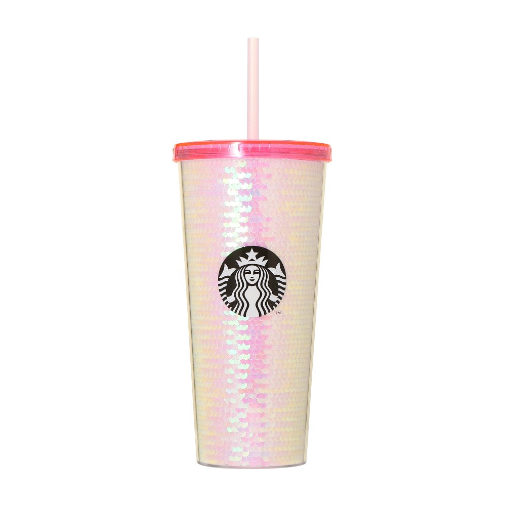 Sakura2024 Cold Cup Tumbler Sequin 651ml - Starbucks Coffee Japan