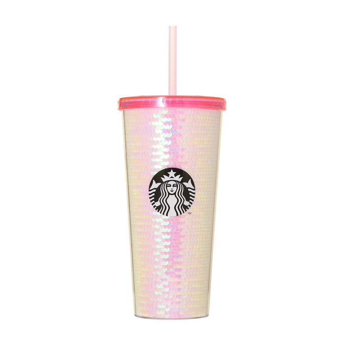 Sakura2024 Cold Cup Tumbler Sequin 651ml - Starbucks Coffee Japan