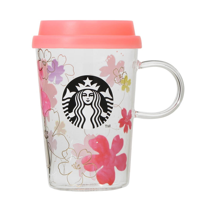 Sakura2024 Heat-Resistant Glass Mug 355Ml - Starbucks Coffee