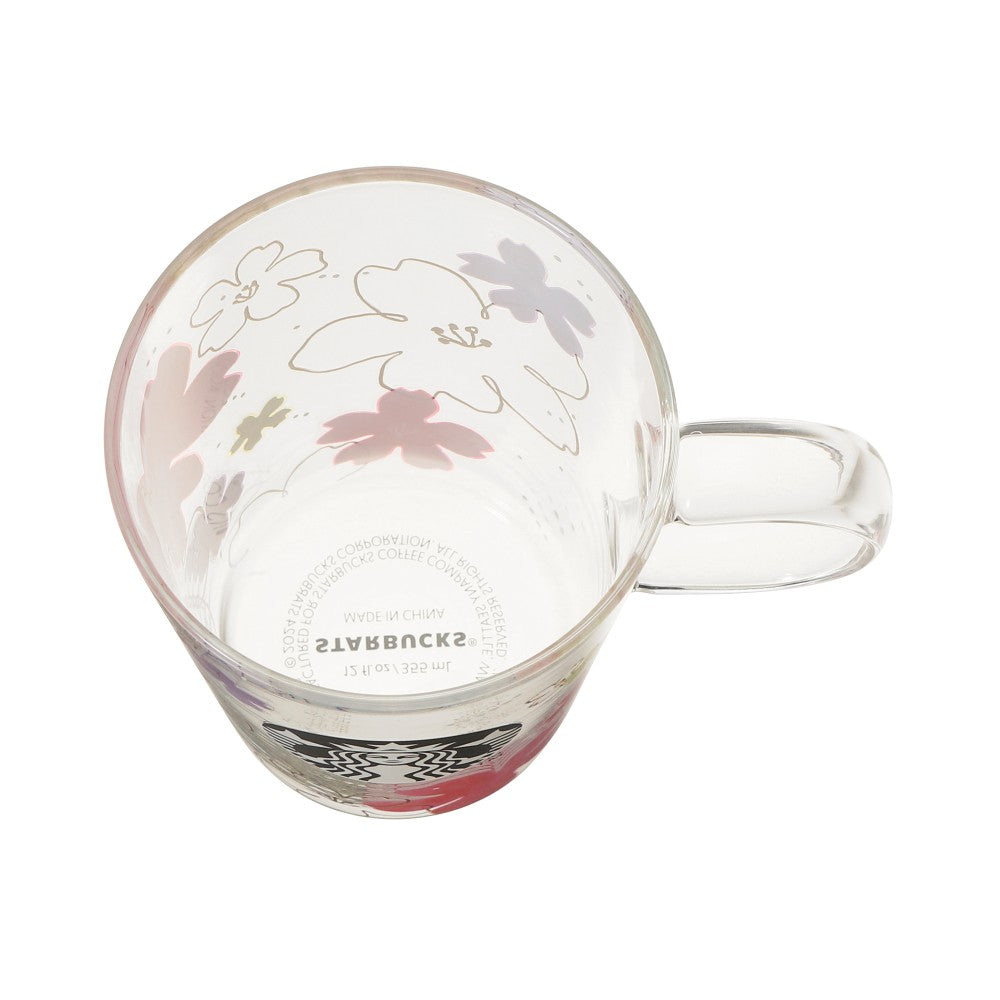 Sakura2024 Heat-Resistant Glass Mug 355Ml - Starbucks Coffee