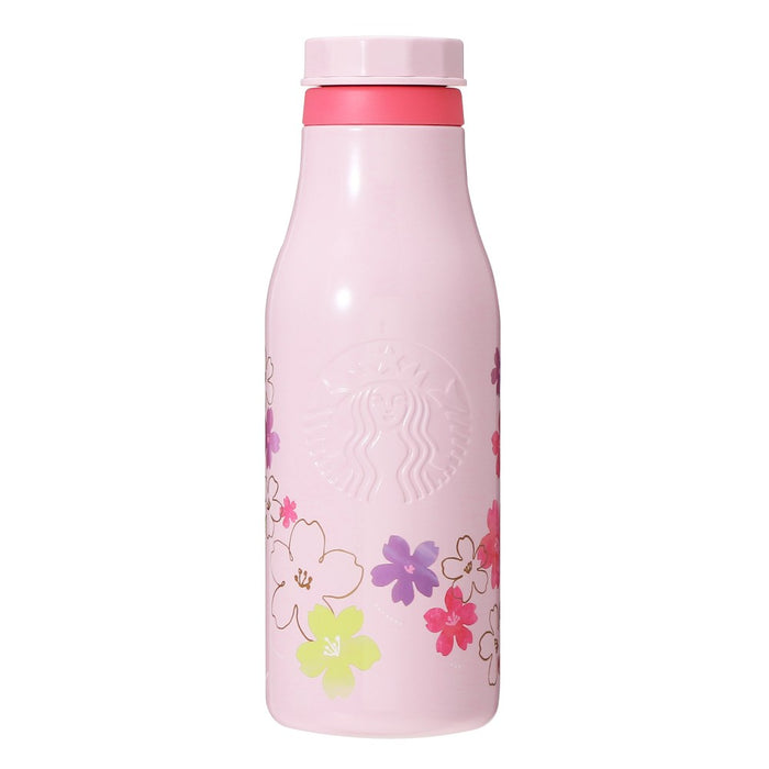 Sakura2024 Stainless Steel Logo Bottle Baby Pink 473ml - Starbucks Coffee Japan