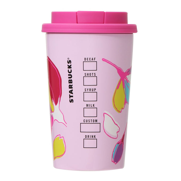Sakura2024 Stainless Steel Togo Cup Tumbler 355ml | Colorful Petal | Starbucks Coffee Japan
