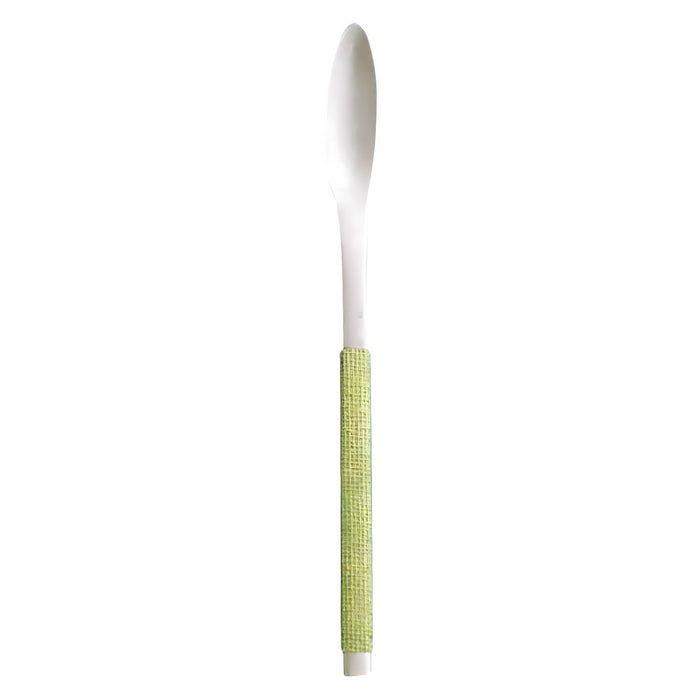 Sakurai J-Tone Stainless Steel Coffee Spoon Saya Green