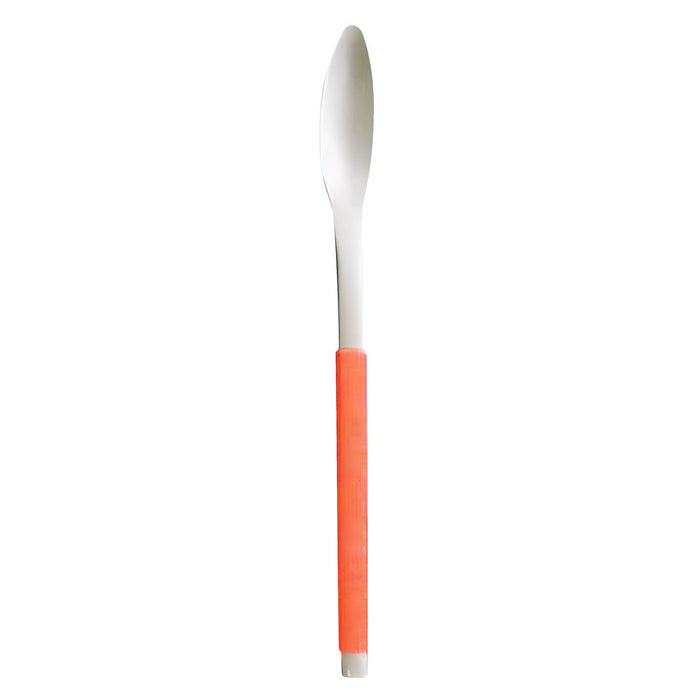 Sakurai J-Tone Stainless Steel Coffee Spoon Saya Orange