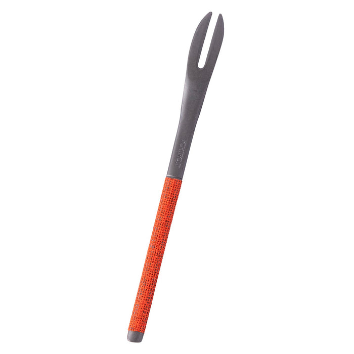 Sakurai J-Tone Stainless Steel Pick Fork Saya Orange