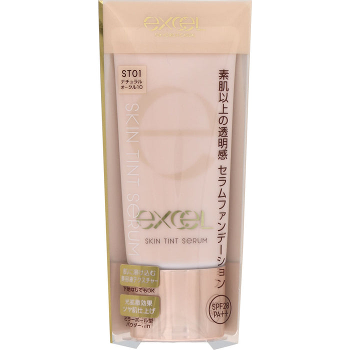 Sana Excel (Excel) Skin Tint Serum st01 Natural Ocher 10 spf28 · Pa ++ Japan With Love