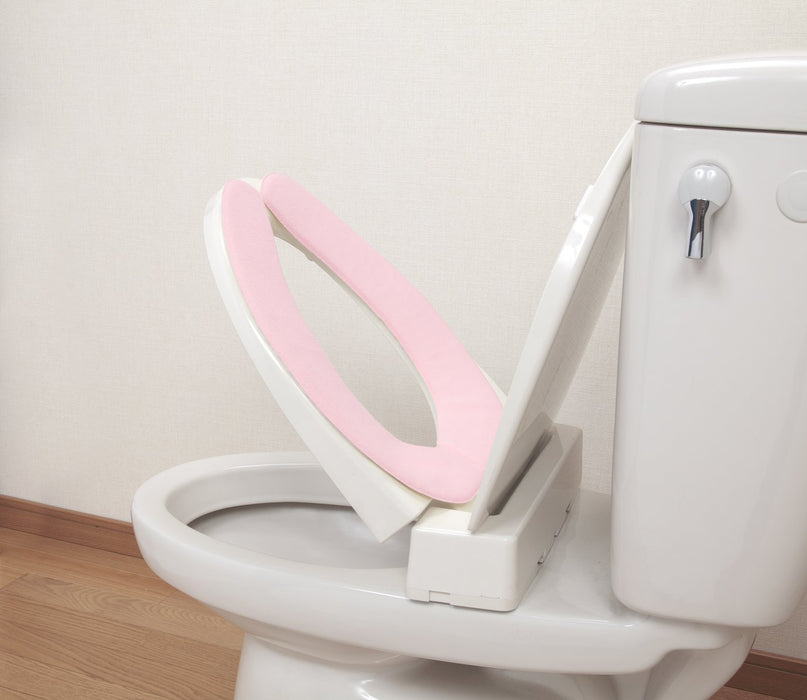 Sanko Mitsuba Kc-75 日本防滑馬桶座椅套 粉紅色 黏性柔軟
