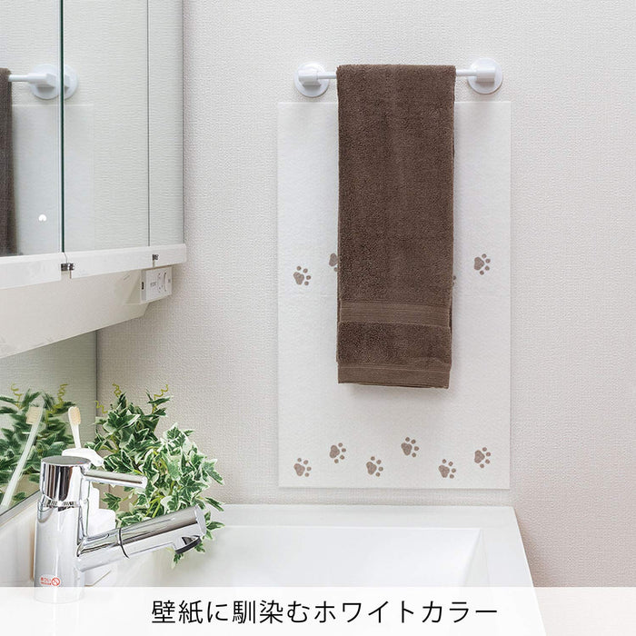 Sanko Mitsuba Kv-76 牆布日本 25X30 公分 2 件可拆式吸力洗手間廁所防飛濺