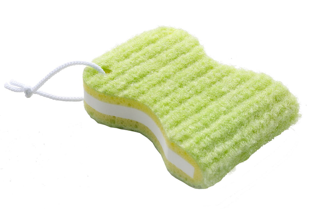 Sanko Mitsuba Japan Mud Stain Brush Laundry Cleaner Sponge Double Sided Easy Grip Bh-51
