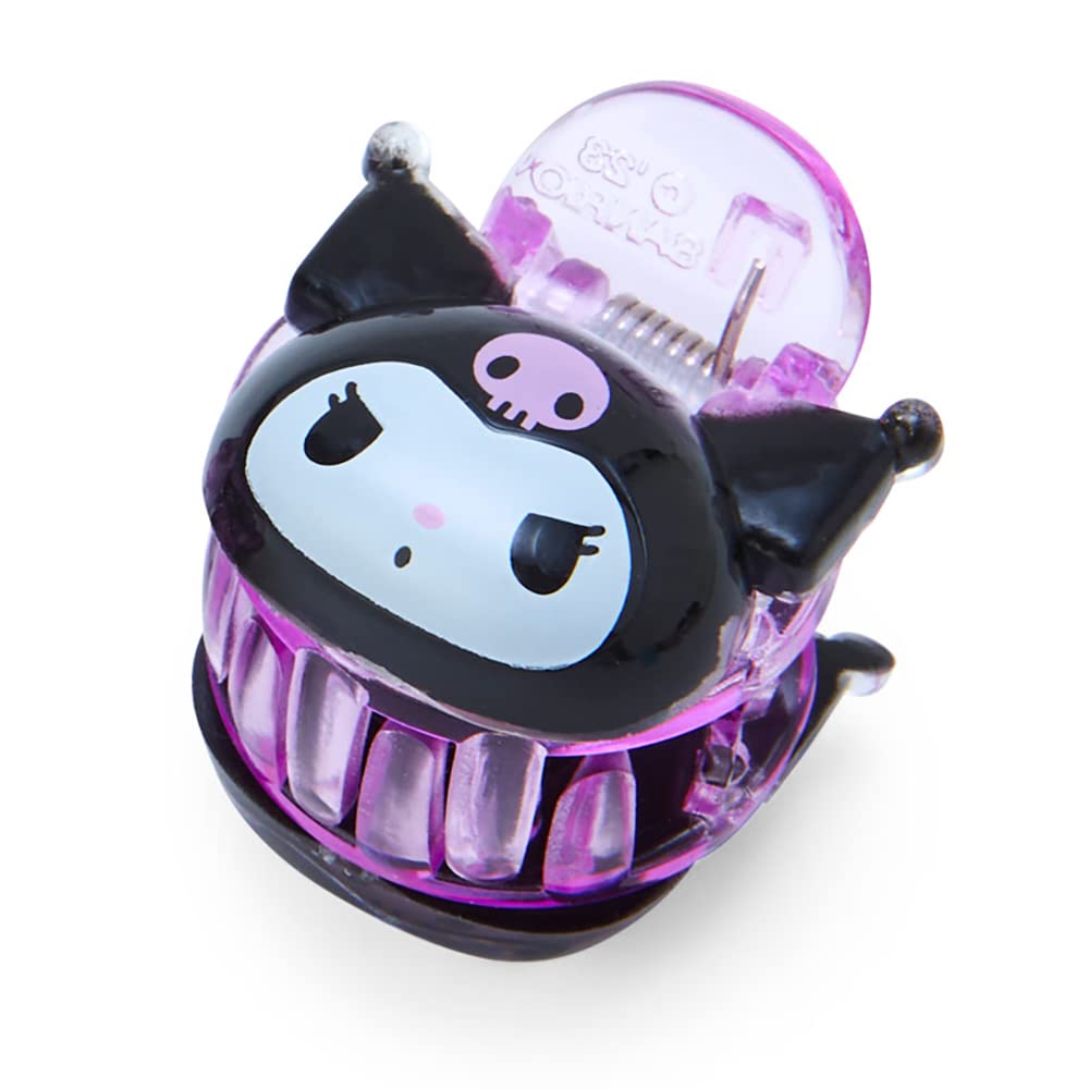 Sanrio Kuromi Clear Mini Hair Clip Set Japan 703788
