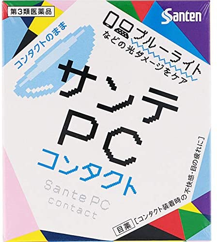 Santen Fx Cl Eyedrops Contact Lenses 12ml - Japanese Eye Drops For Contact Lenses