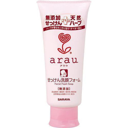 Arau Saraya 120G Natural Facial Foam Cleanser for All Skin Types