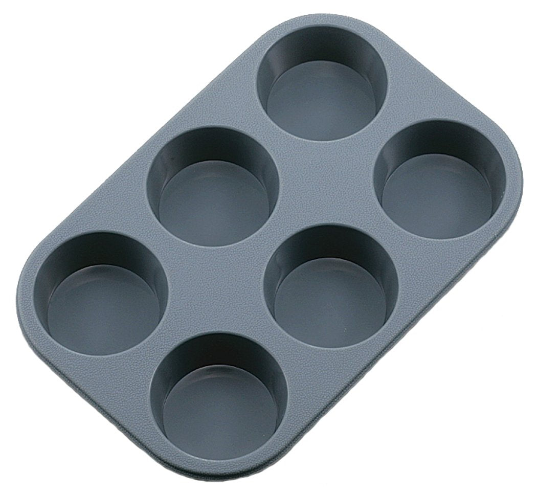Sato Kinzoku Kogyo Muffin Type Silicone 6Pcs Made In Japan