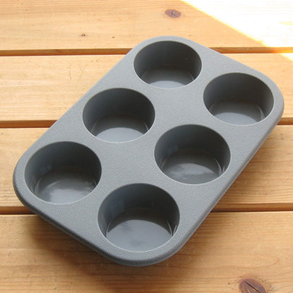 Sato Kinzoku Kogyo Muffin Type Silicone 6Pcs Made In Japan