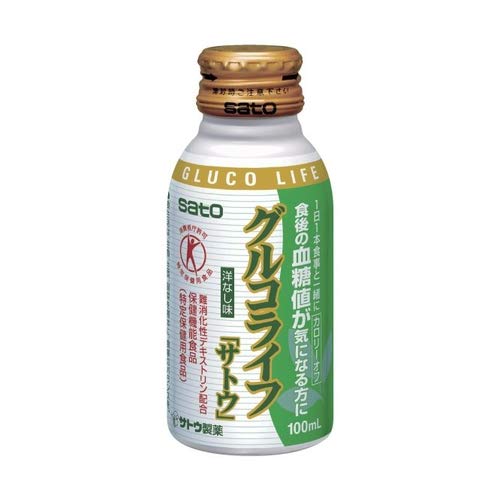 Sato Pharmaceutical Glucolife 100Ml X 30 Japan - Pear Flavor/Low Calories
