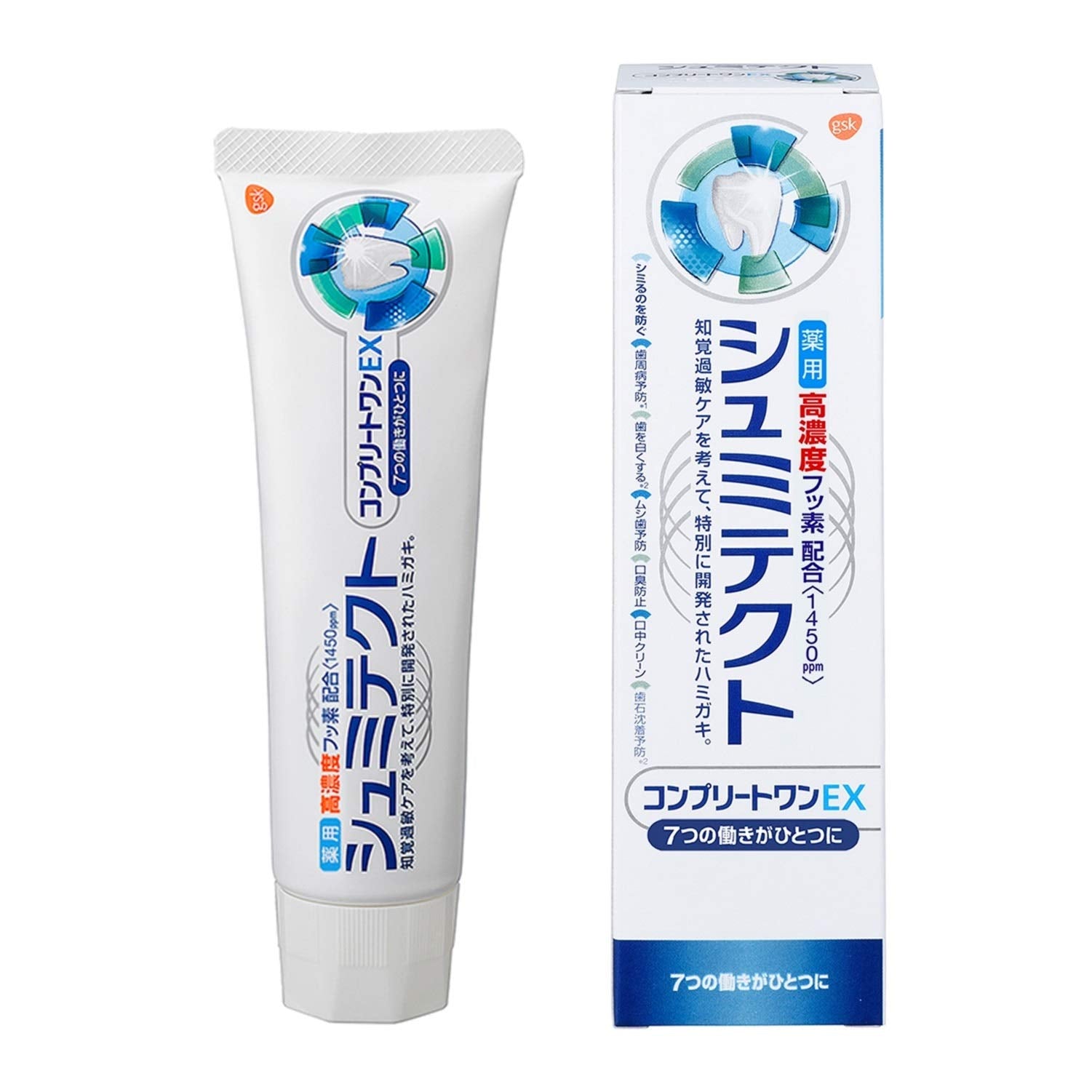 Schmitect Japan Complete One Ex Sensitive Care Fluorine Toothpaste 1450Ppm 1X1