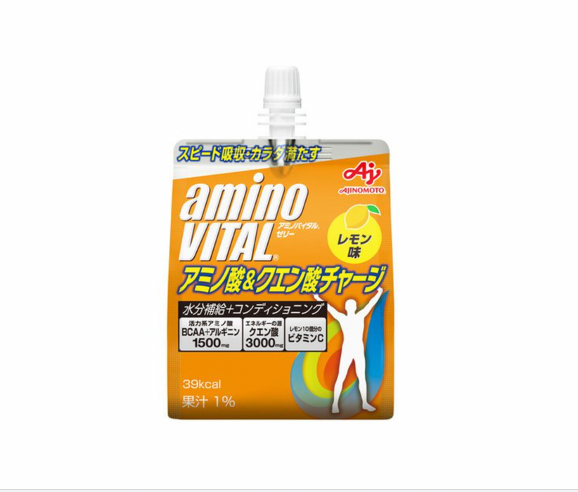 Ajinomoto Amino Vital Jelly Refresh Charge Lemon Flavor 180g - Japan Healthy Foods And Supplements