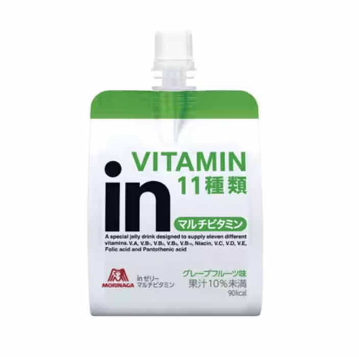 Morinaga In Jelly Multivitamin Grapefruit Taste 180g - Nutritional Supplements Made In Japan