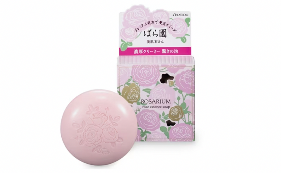 Shiseido Rosarium Rose Essence Creamy Soap Bar 100g