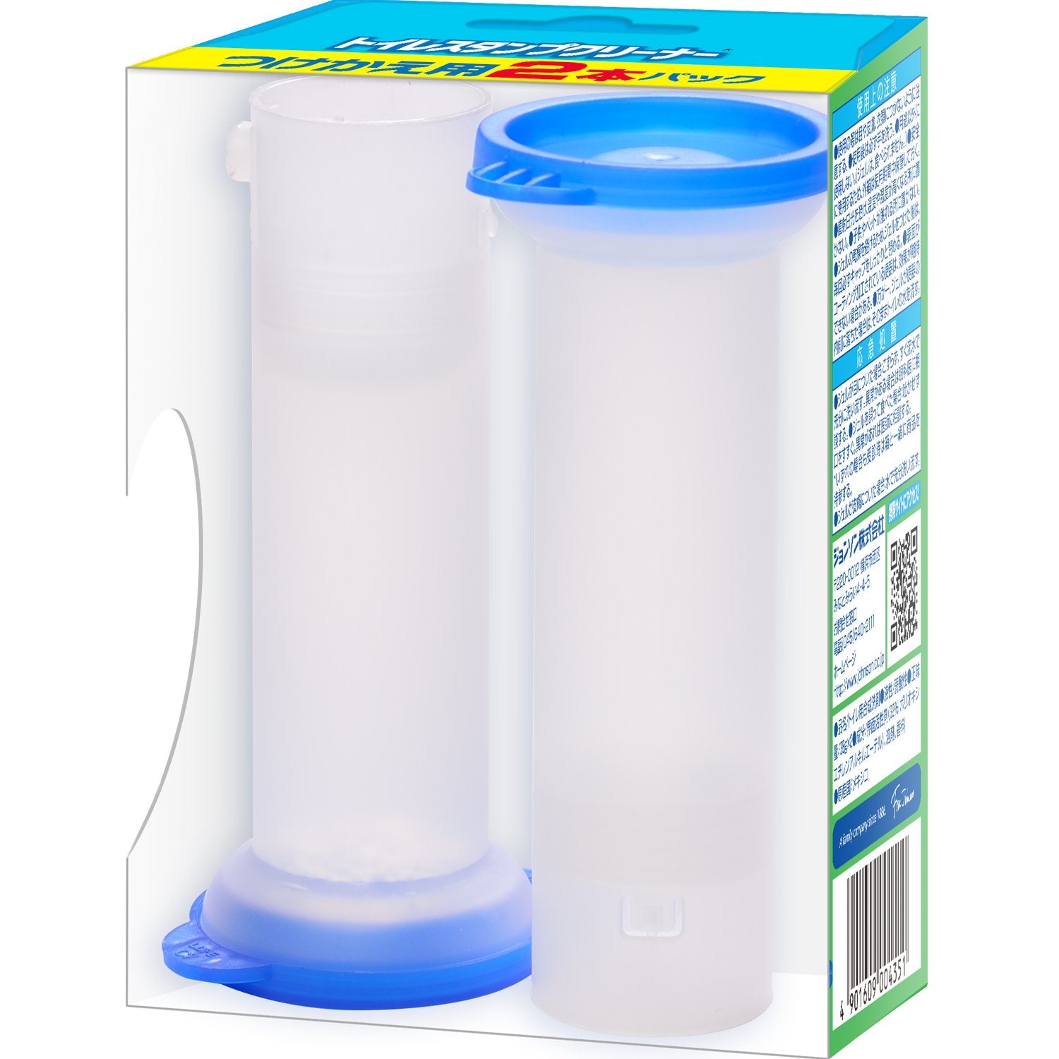 Johnson Scrubbing Bubble Toilet Cleaner Stamp Fresh Soap Fragrance 2 Replacements 38G Japan