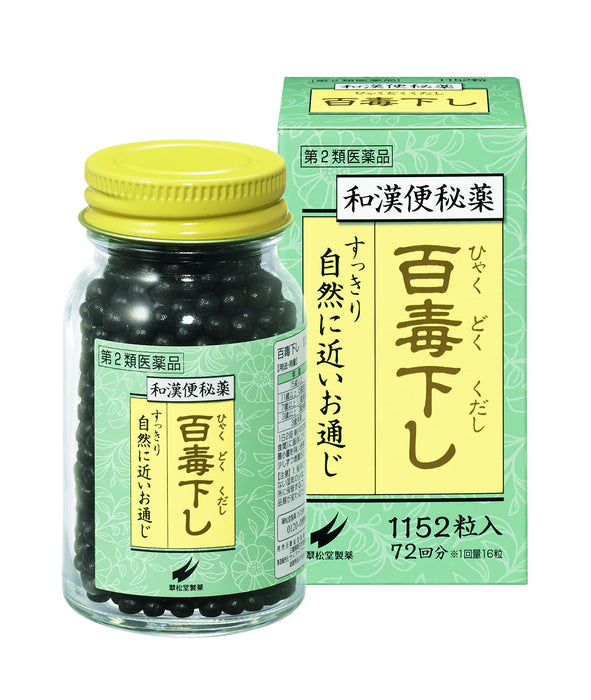 Suishodo Pharmaceutical Hyakudoku 1152 片 日本第 2 類非處方藥