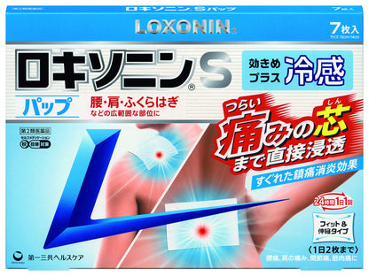 Vendor Loxonin S 7 Pieces Pack - Japan Otc Drug For Self-Medication Tax System
