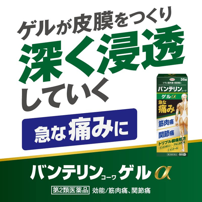 Vantelin Kowa Gel Α 35G | 2Nd Class Otc Drug | Self-Medication Tax System | Japan