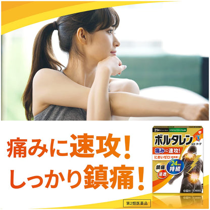 Voltaren Acα Tape 21 Sheets - Second-Class Otc Drug In Japan - Self-Medication Tax System