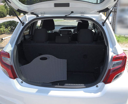 Seiei Gray Rattan Style Foldable Laundry Basket Hamper Bag Japan - 55X38X39Cm Compact Storage 120415