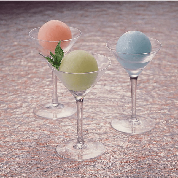 Seiei Japan 可堆叠球形冰模托盘小号（2 件套）。