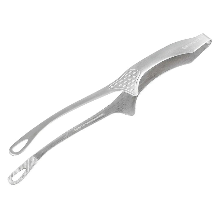 Senbudo Stainless Steel Barbecue Tongs With Bolster 200mm