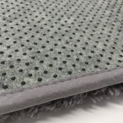 Senko Japan Bbcollection Cushion N Large Toilet Mat Gray 70X70Cm Volume Mat 79233