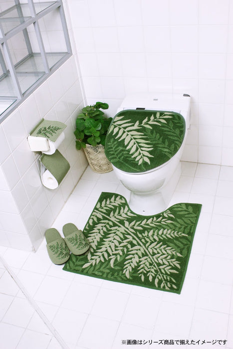 Senko Japan Lucour Toilet Mat Green 60X60Cm Antibacterial Deodorant 31932