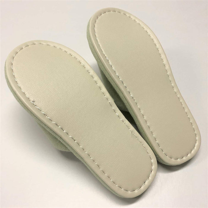 Senko Ladybug Slippers Ivory 63618 - Japanese Footwear