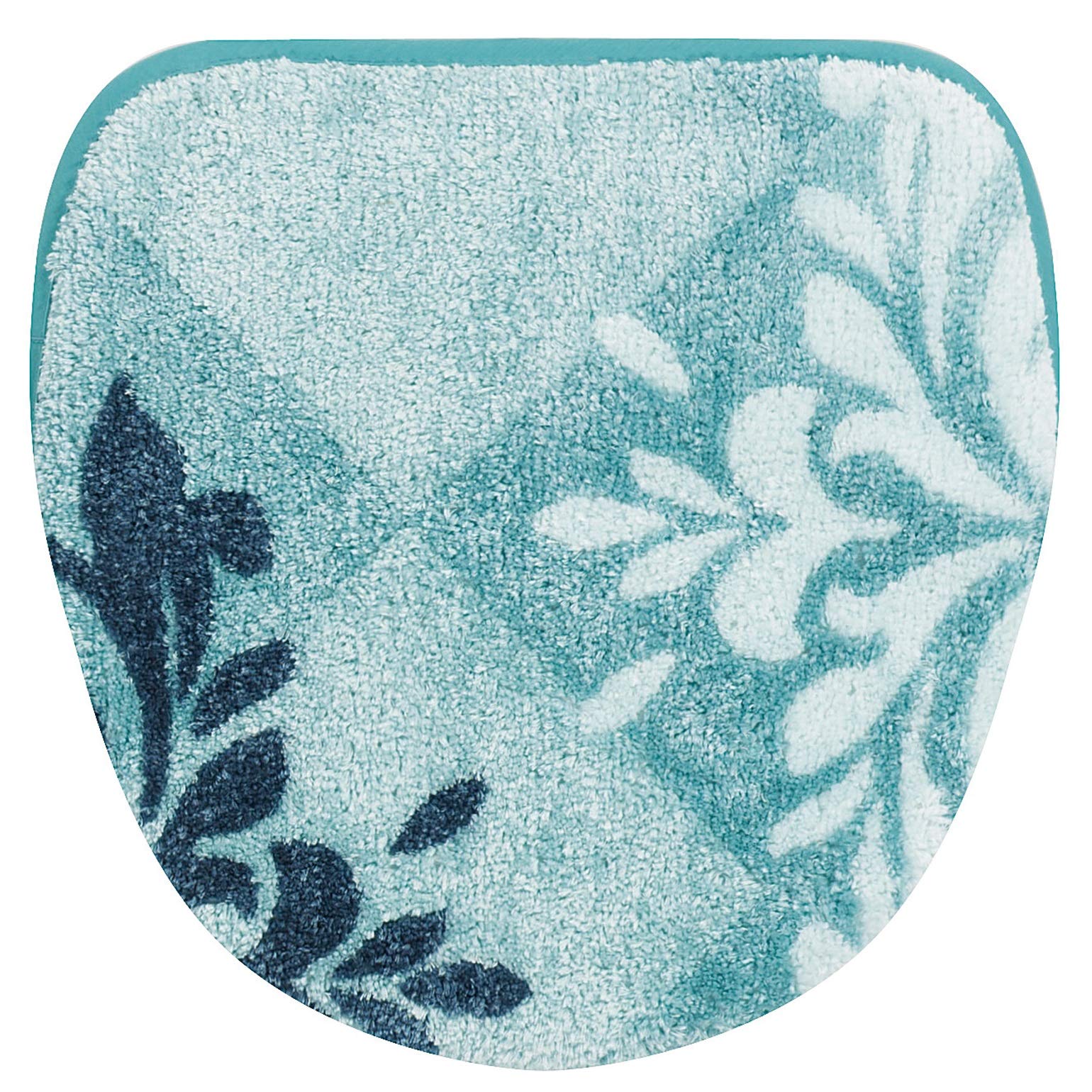 Senko M+Home Crawley Toilet Lid Cover Blue 33936 W/ Suction Sheet - Japan