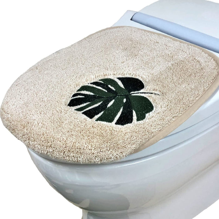 Senko M+Home Monstera Toilet Lid Cover Japan Antibacterial Deodorant 16719