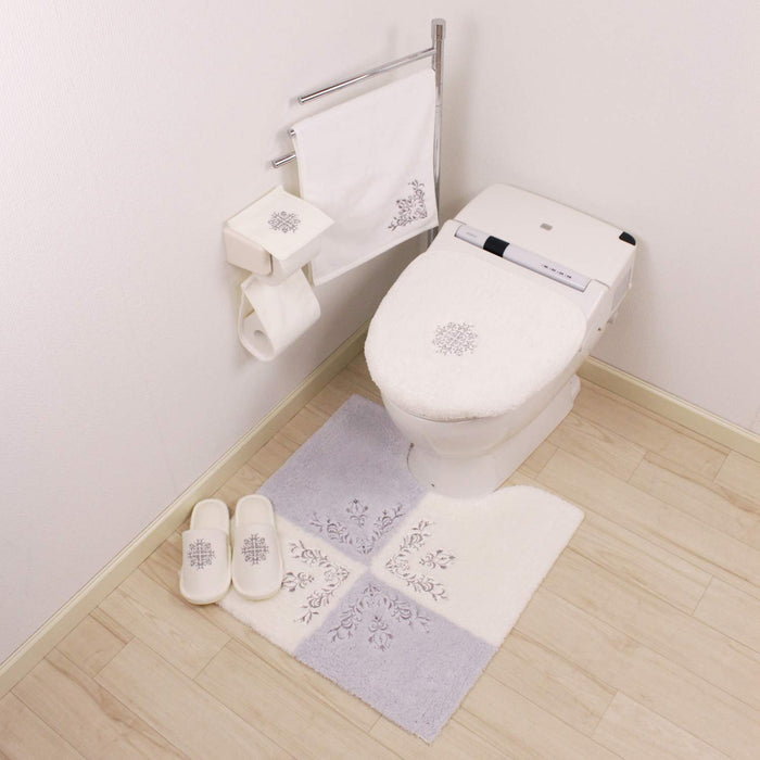Senko Japan M+Home New Prier Toilet Mat 65X65Cm Blue 36015