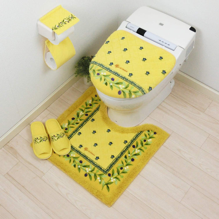 Senko Olive Toilet Lid Cover Antibacterial Deodorant Japan 33077