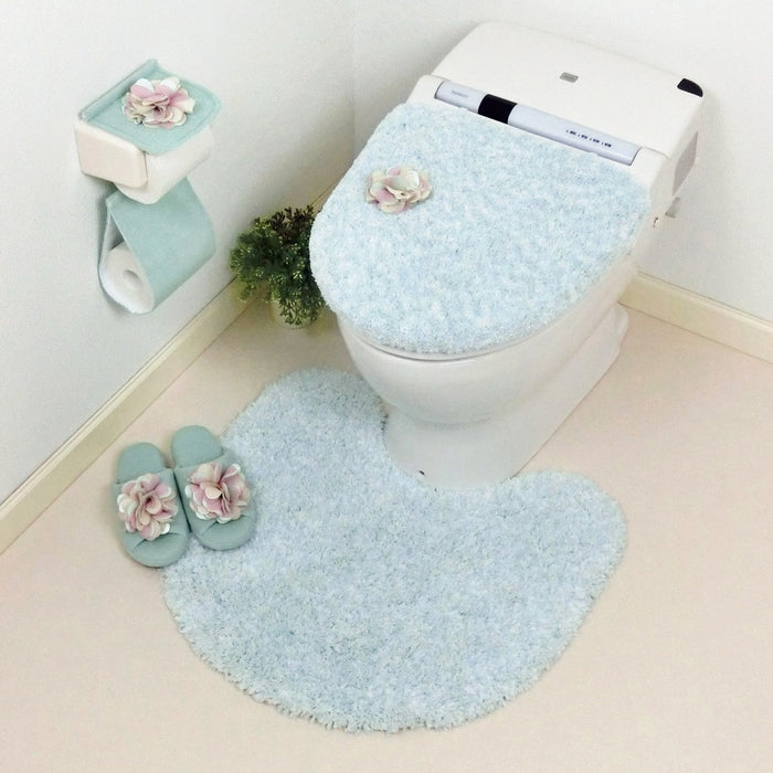 Senko Japan Sds Douce Melange Toilet Lid Cover Blue Hot Water Clean Petit Luxury Salon De Soiree Series 14944