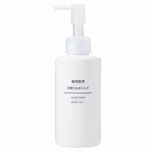 Sensitive Skin Sunscreen Milk spf27 Pa 150ml Japan With Love
