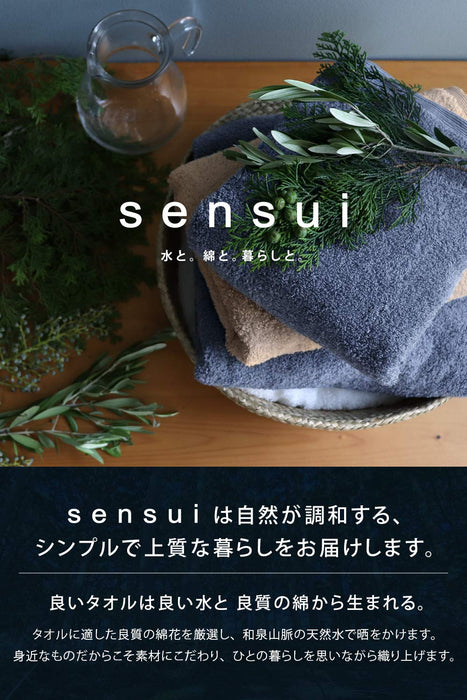Senses Japan Made Bath Towel Set 2 Large Quick Dry Osaka Senshu Towel Antibacterial Deodorant 2 Colors 01