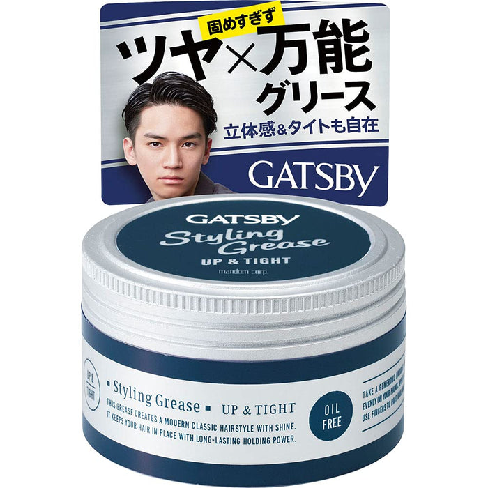 Mandom Gatsby Styling Grease Upper Tight 2-Pack (100G) - Made In Japan