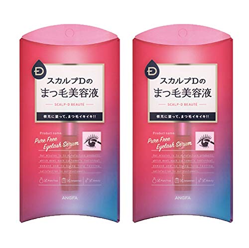 Scalp D Japan Beaute Pure Free Eyelash Serum (6Ml X 2 Sets) - Set Sale