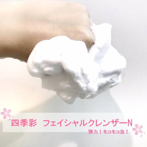 Shikisai Facial Cleanser N Foaming 110g - Moisturizing Facial Wash In Japan
