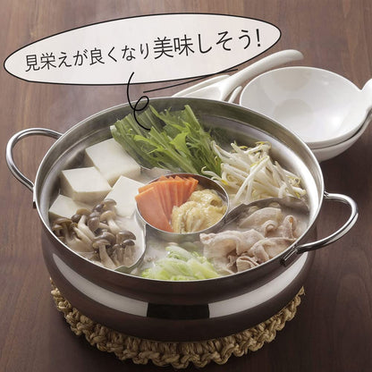 Shimomura Kihan Pot Oden Divider Made In Japan Stainless Steel 37775 Tsubame Sanjo