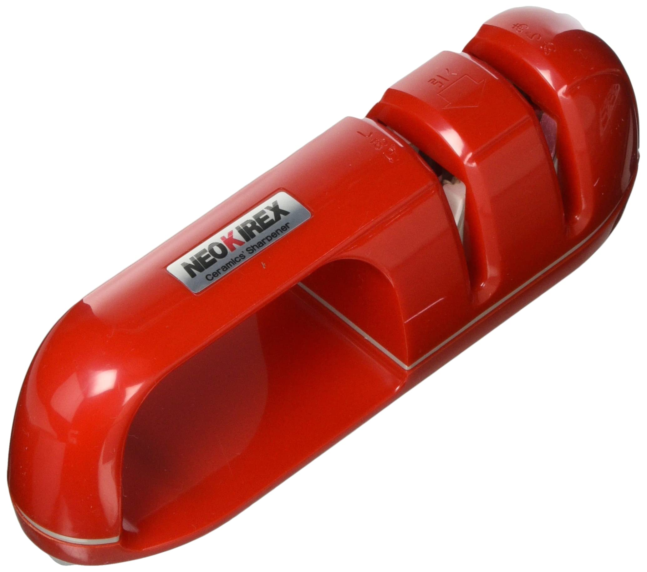 Shimomura Kougyou Japan Ceramic Knife Sharpener Neokilex Red Niigata Tsubamesanjo