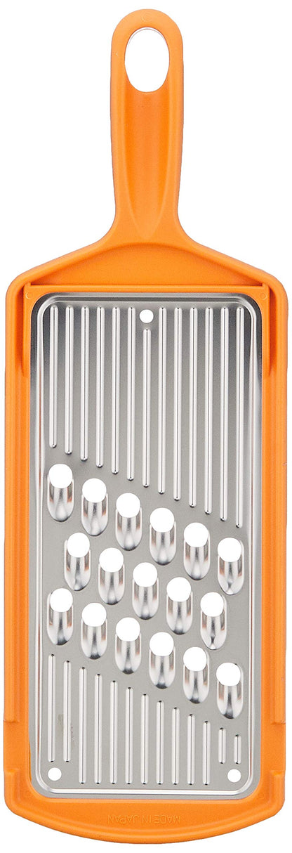 Shimomura Kougyou Japan Fvs-615 Dishwasher Safe Shredded Shiri Shiri Orange 268X90X14Mm Made In Niigata Tsubame Sanjo