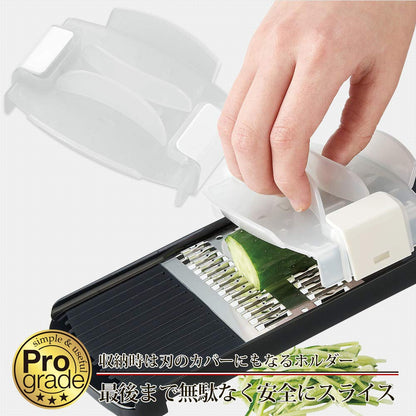 Shimomura Kougyou Japan Professional Grade Vegetable Cooker Set - Sliced/Shredded/Grated Pgs-05 Niigata Tsubame Sanjo