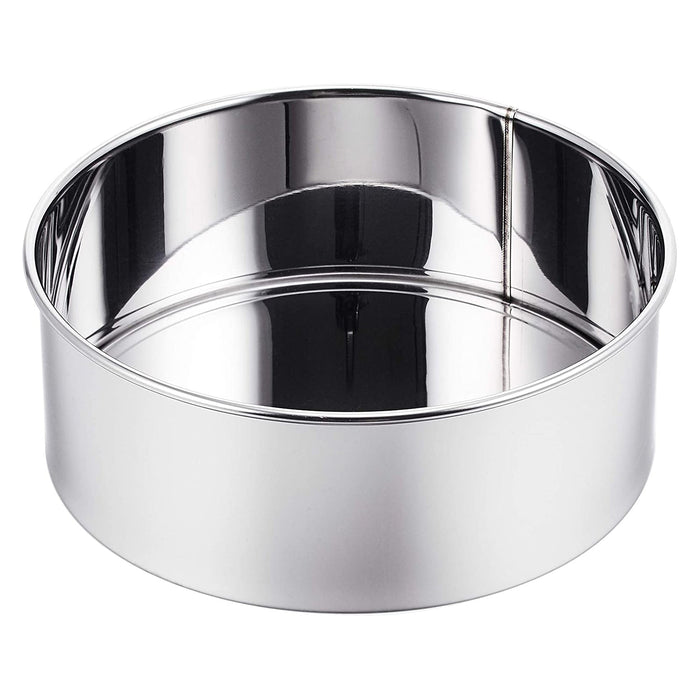 Shimotori Stainless Steel Round Cake Pan With Removable Bottom 21cm